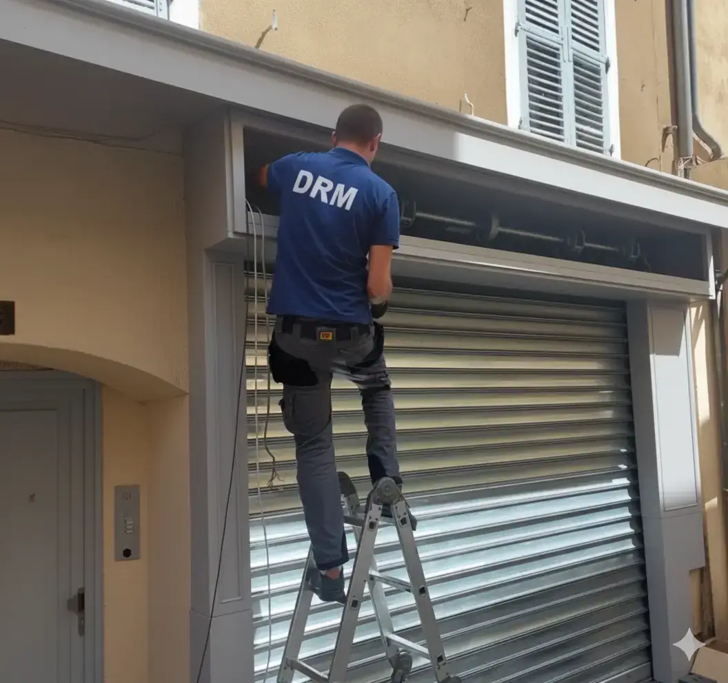Réparation rideau métallique Levallois-Perret - Service rideau métallique à Levallois-Perret - DRM